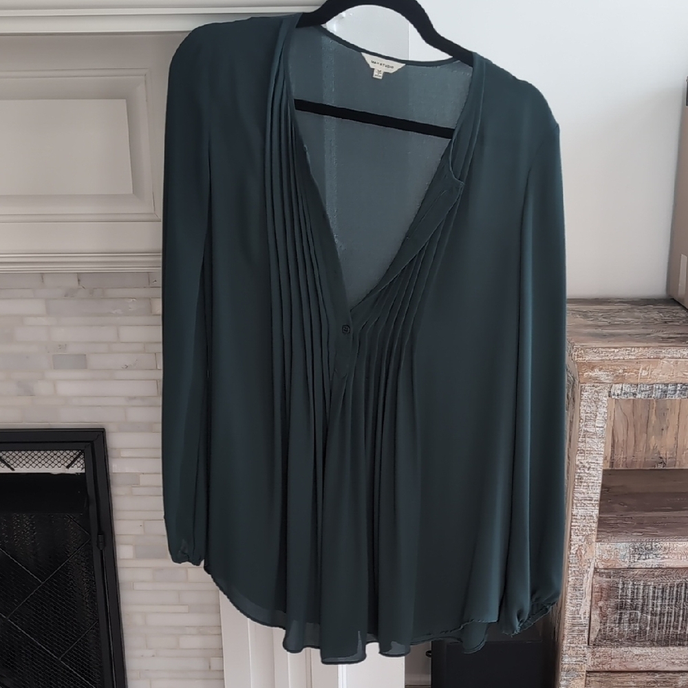 Dark Green Women's Top